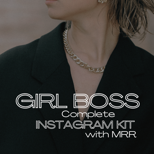 Girl Boss Instagram Kit - Eighty8 Creative